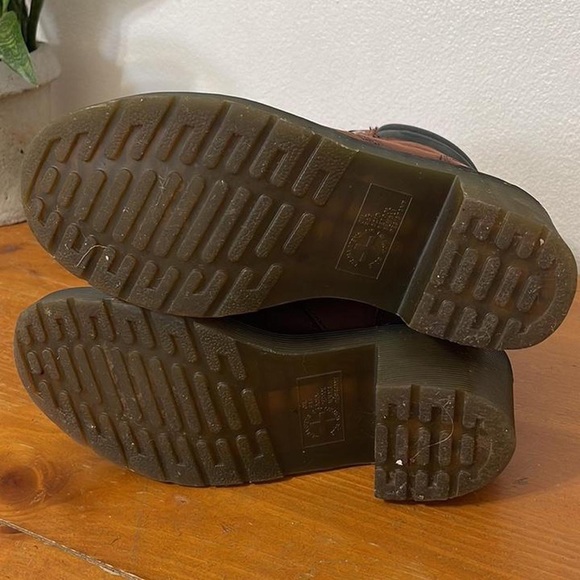 Rare vintage brown heeled dr martens Sylvia boots - Picture 5 of 5